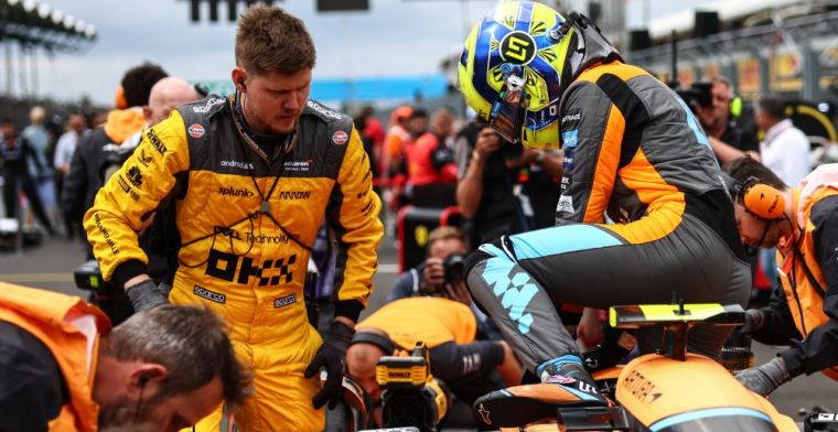 Norris sobre McLaren: No llegamos a la temporada con la fuerza que necesitábamos